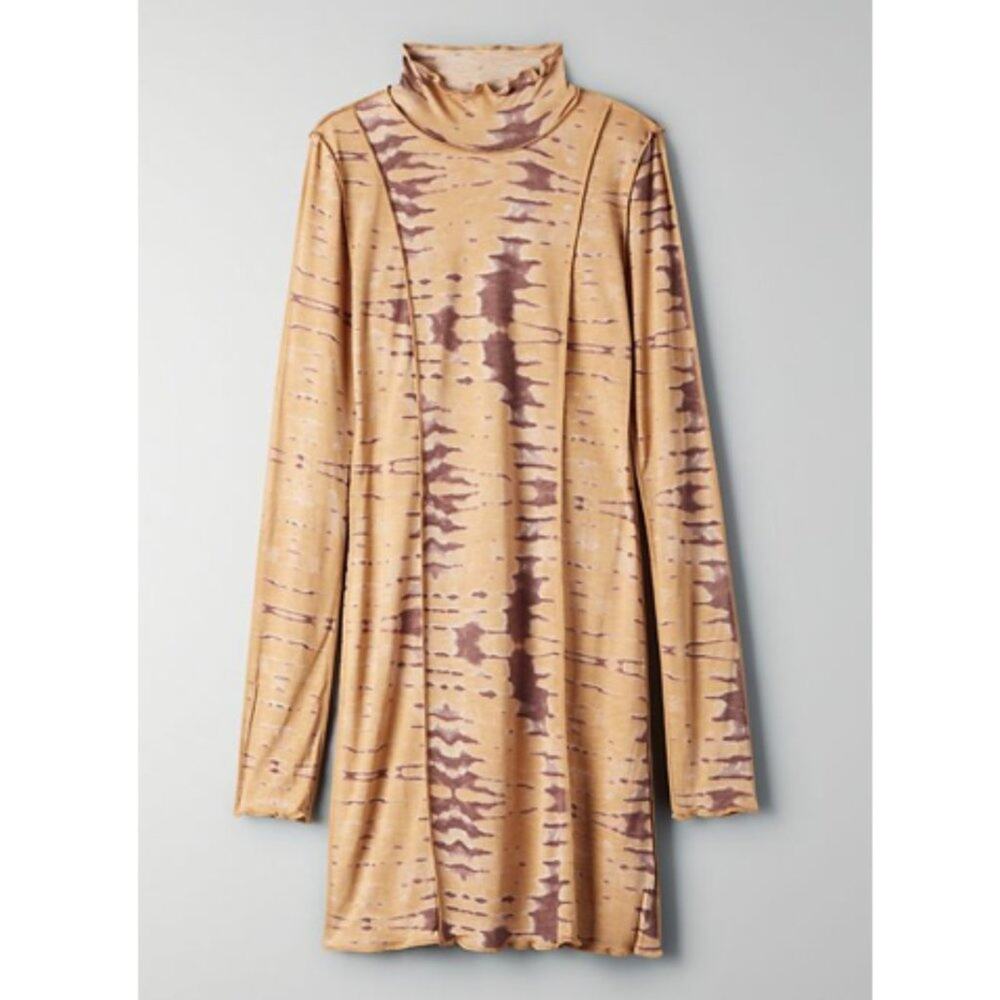 Aritzia Wilfred Free Orbit Tie Dye Mini Dress